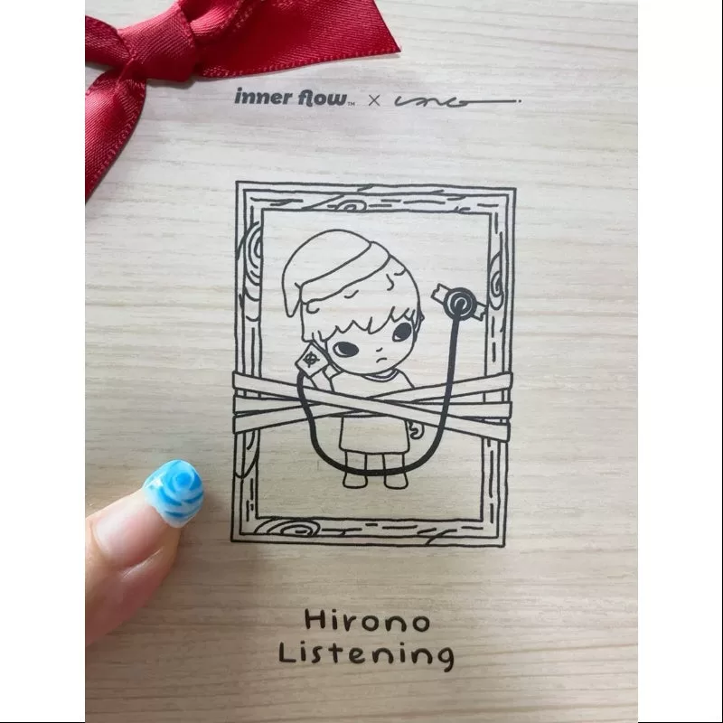 Figura de juguete de arte auditivo de Hirono 2023 LIMITADA Figura de juguete de arte auditivo de Hirono 2023 LIMITADA