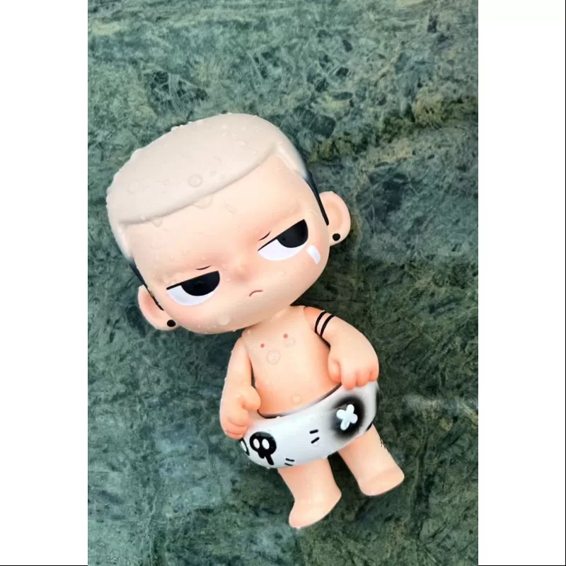 Figura de juguete de arte blanca con flotador KUBO (edición limitada de 2022)