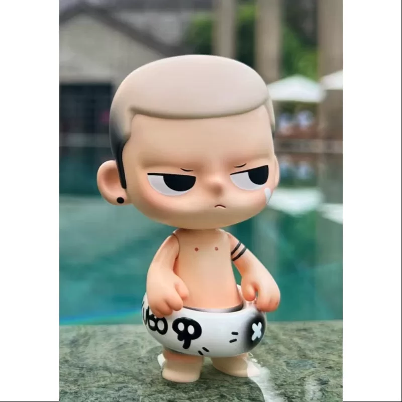Figura de juguete de arte blanca con flotador KUBO (edición limitada de 2022)