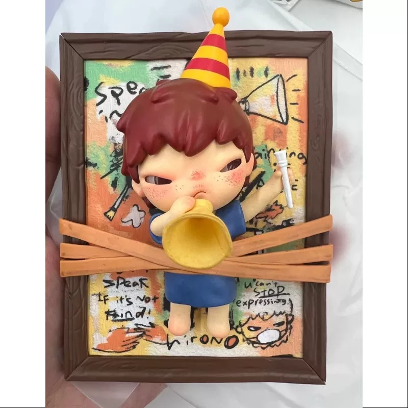Figura de juguete de arte con frase de Hirono (edición limitada, 2023)