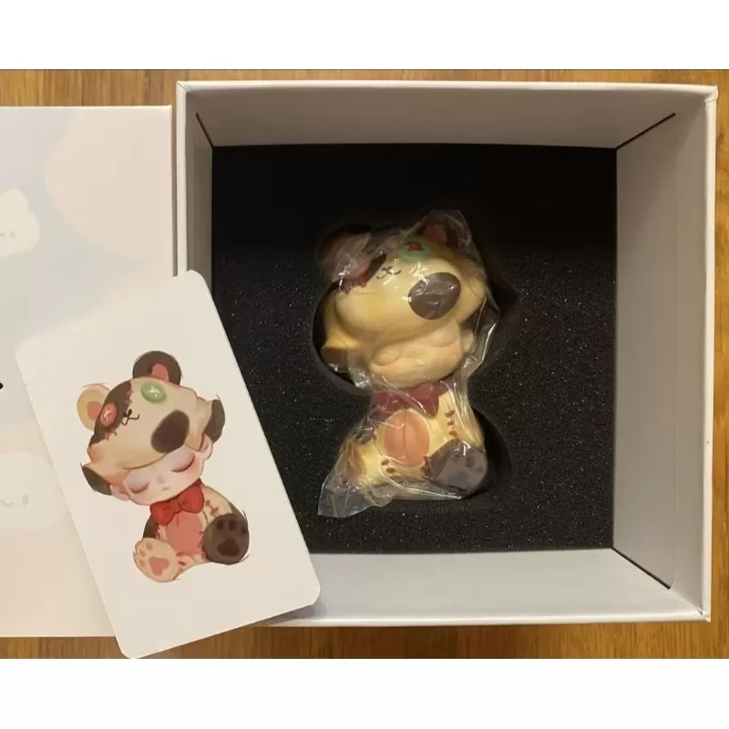 Figura de oso de peluche de fiesta de pijamas DIMOO de edición limitada