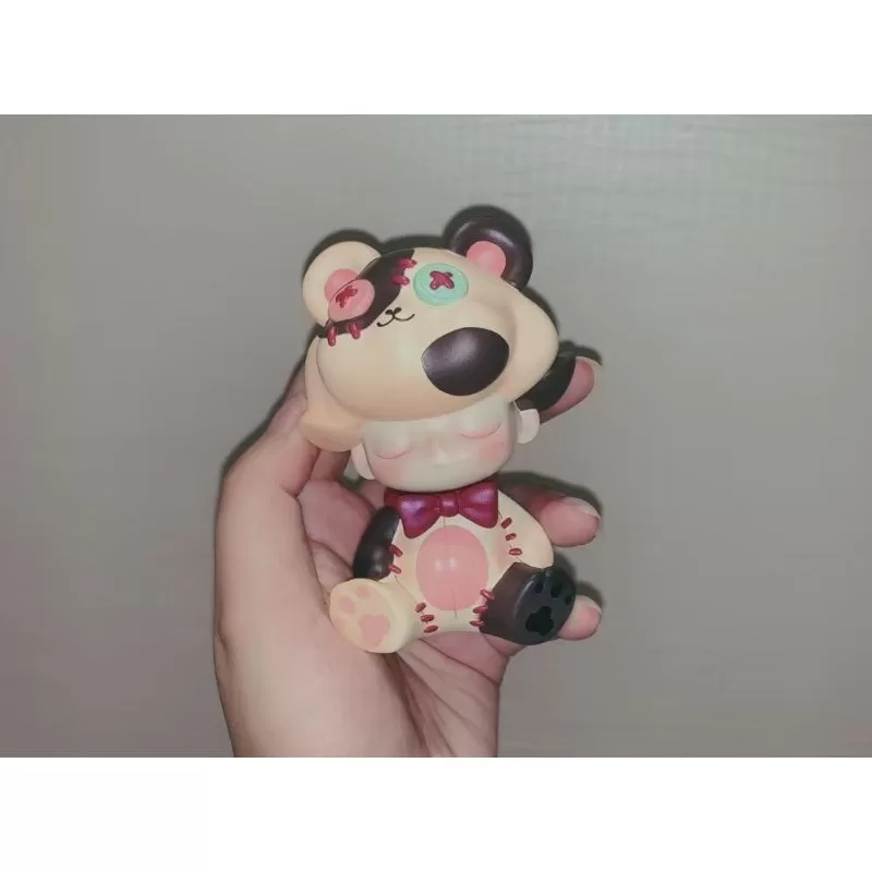 Figura de oso de peluche de fiesta de pijamas DIMOO de edición limitada