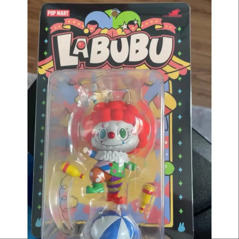 Figura de payaso de los monstruos de Labubu, edición limitada Figura de payaso de los monstruos de Labubu, edición limitada