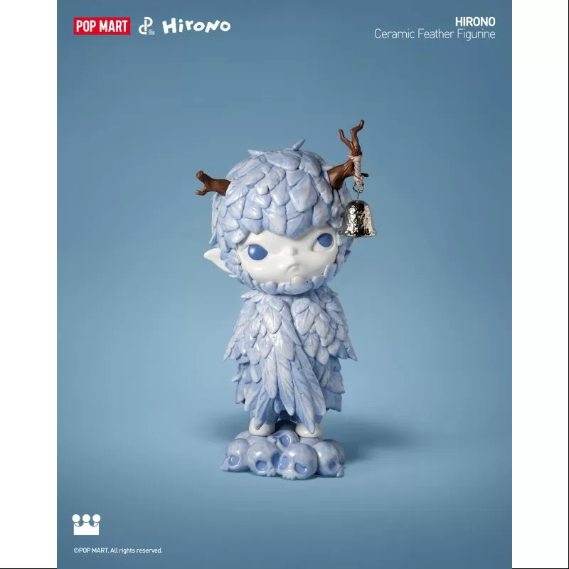 Figura de pluma de cerámica Hirono, juguete artístico, edición limitada 2024 Figura de pluma de cerámica Hirono, juguete artístico, edición limitada 2024