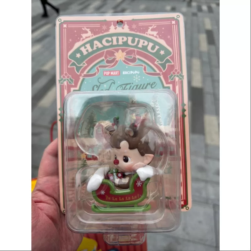 Figura de trineo Hacipupu (juguete artístico, edición limitada, 2024)