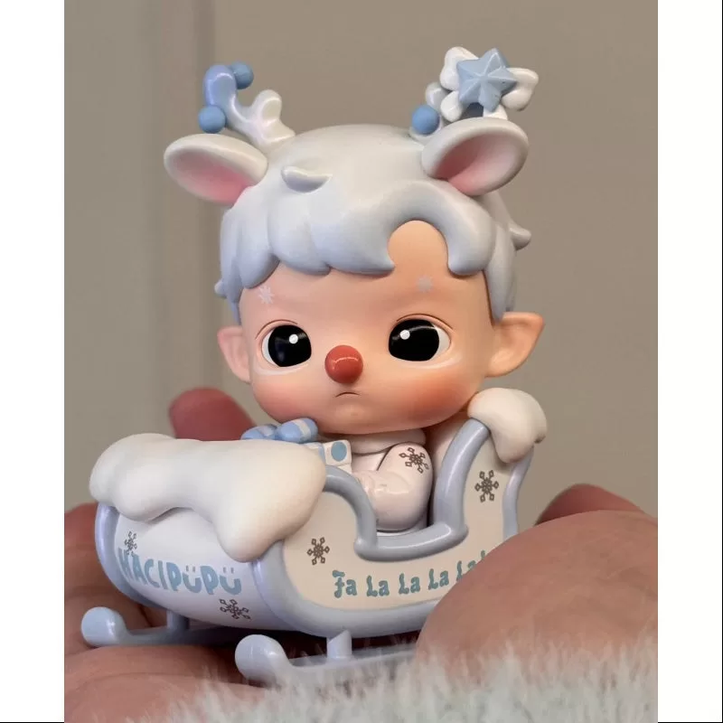 Figura de trineo de Hacipupu, edición especial, juguete artístico, edición limitada de 2024