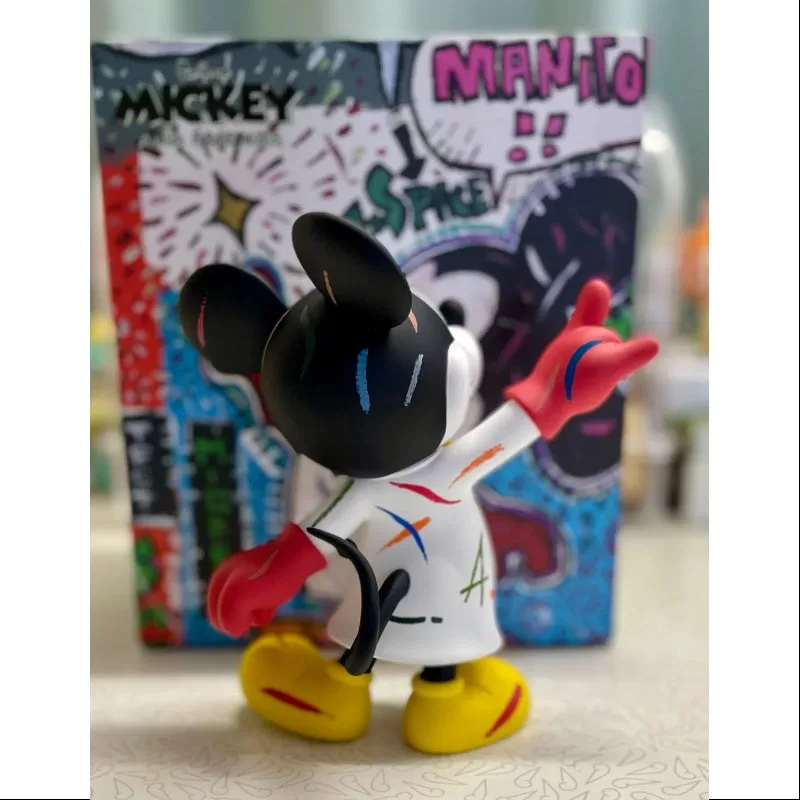 Figura del experimento científico de Labubu The Monsters X Mickey (edición limitada)