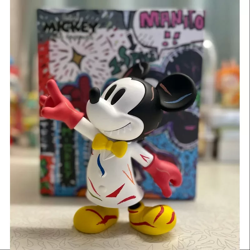 Figura del experimento científico de Labubu The Monsters X Mickey (edición limitada)