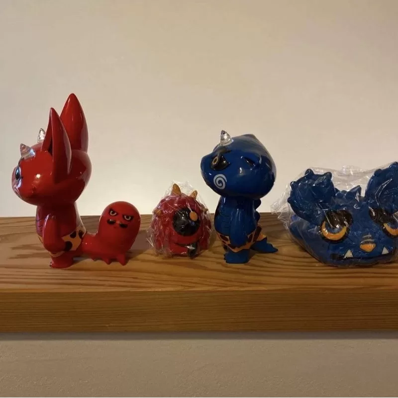 Figura limitada DIMOO Candy Akaoni y Snooks Aohni Figura limitada DIMOO Candy Akaoni y Snooks Aohni