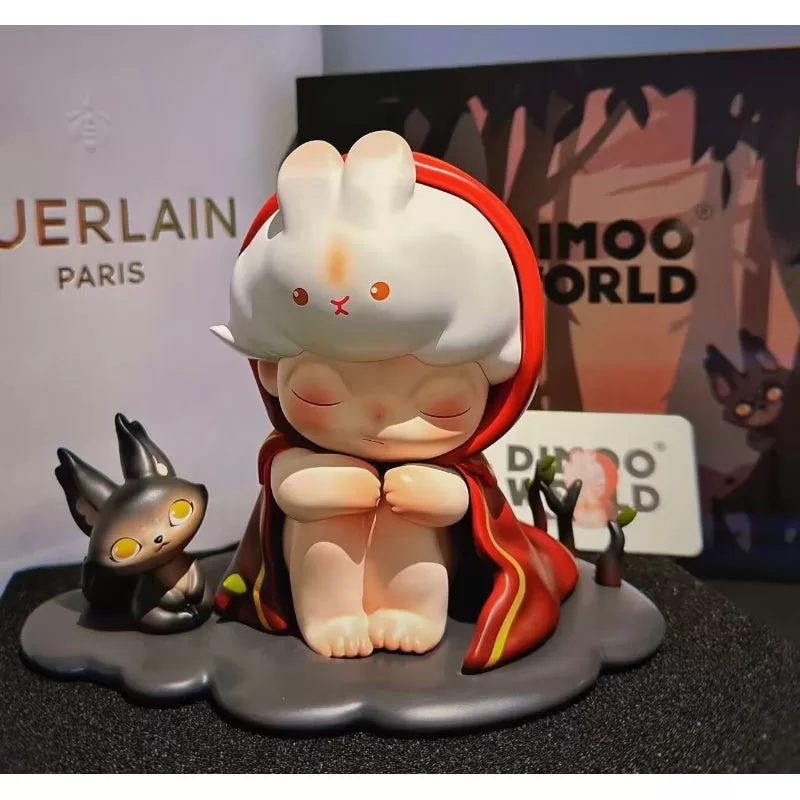 Figura limitada DIMOO Caperucita Roja y Lobo Gris Pequeño