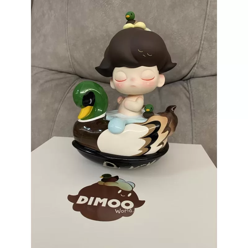 Figura limitada DIMOO Graffiti Duck Verde