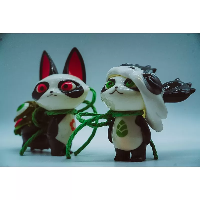 Figura limitada DIMOO Snooks y Candy Panda