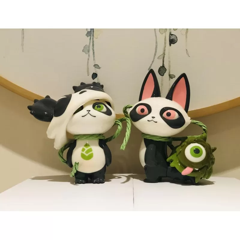 Figura limitada DIMOO Snooks y Candy Panda