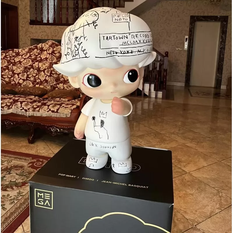 Figura limitada MEGA Just DIMOO 1000% Jean Michel Basquiat
