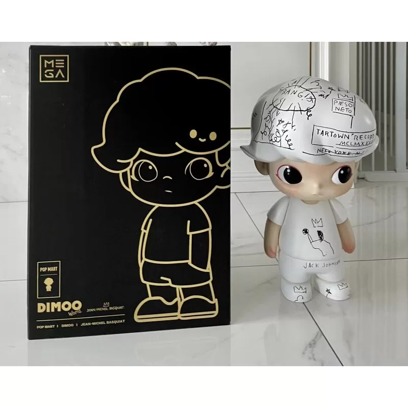 Figura limitada MEGA Just DIMOO 1000% Jean Michel Basquiat