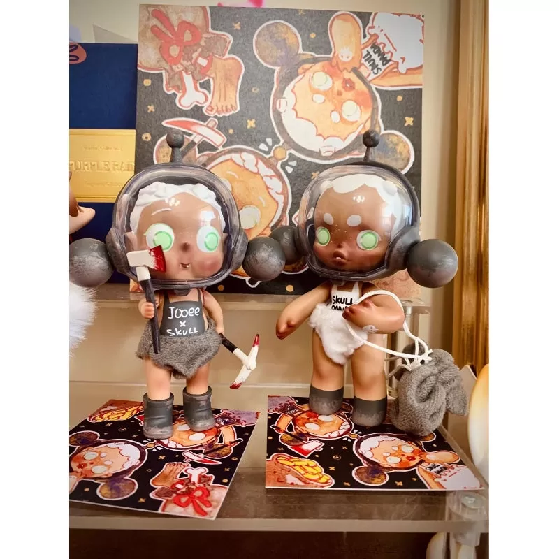 Figura limitada Skullpanda Baby Night Brother (un par) Sp y Joee