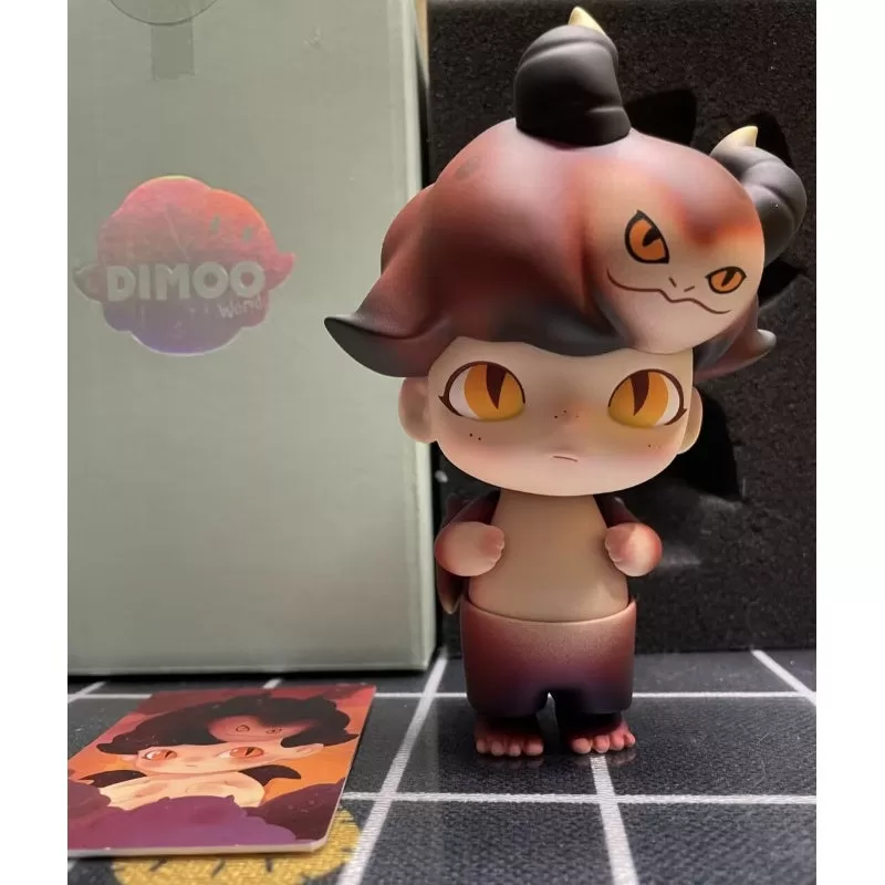 Figura limitada de Charmander de fiesta de pijamas DIMOO