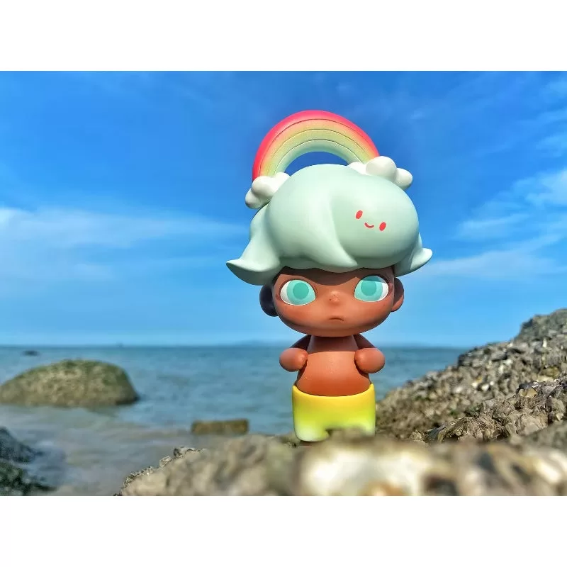 Figura limitada de DIMOO El Capitán del Arcoíris