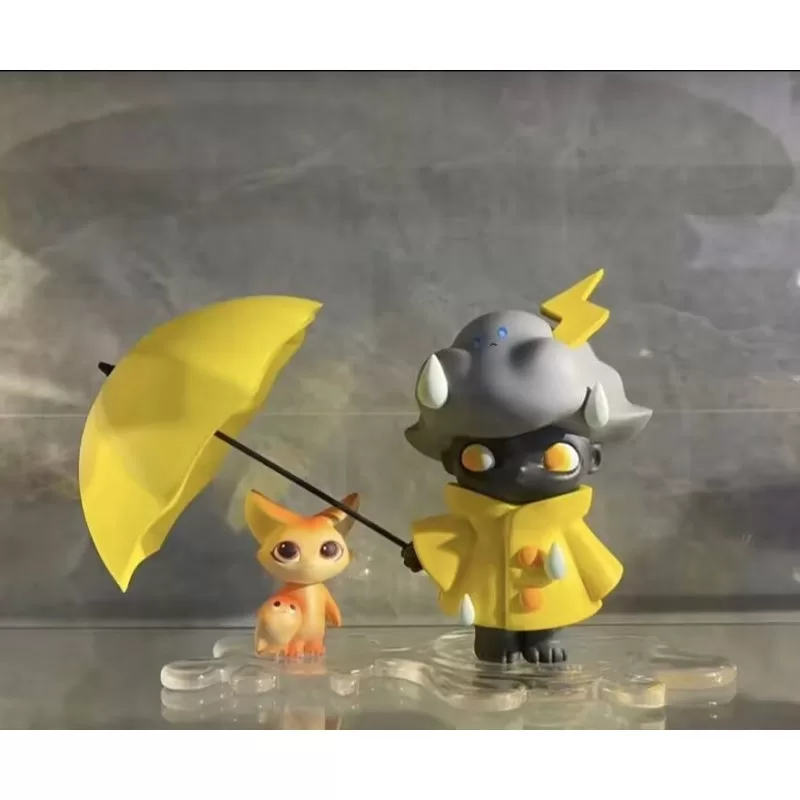 Figura limitada de DIMOO Rain Scene