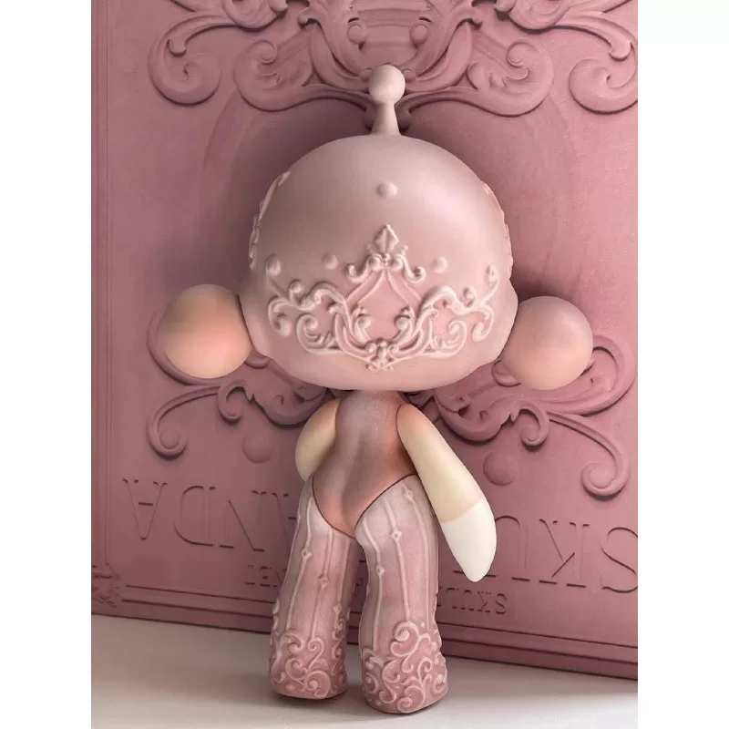 Figura limitada de Skullpanda Baby Curly Flower Figura limitada de Skullpanda Baby Curly Flower