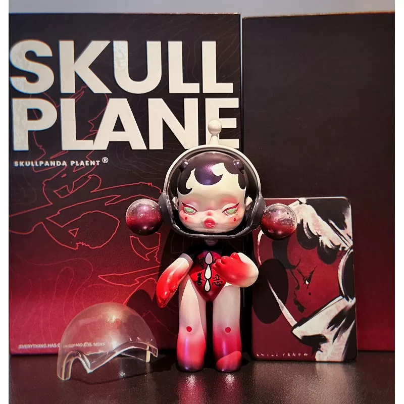Figura limitada de Skullpanda Baby Todo el bien y todo el mal
