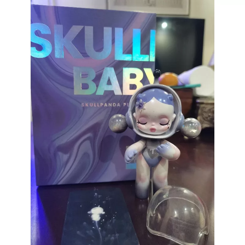 Figura limitada de Skullpanda Secret Snow of the Abyss