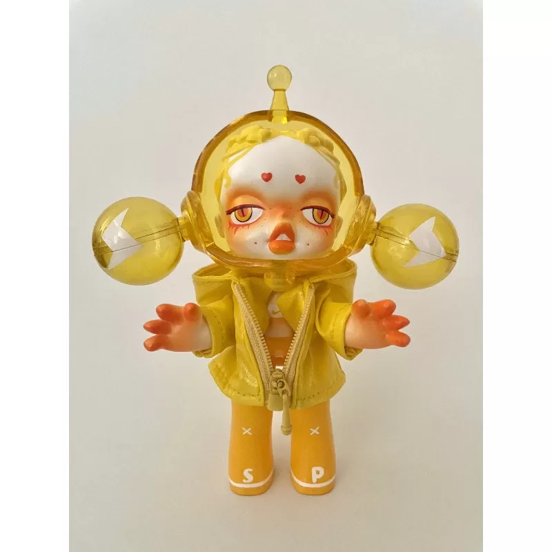 Figura limitada de Skullpanda Yellow Lightning