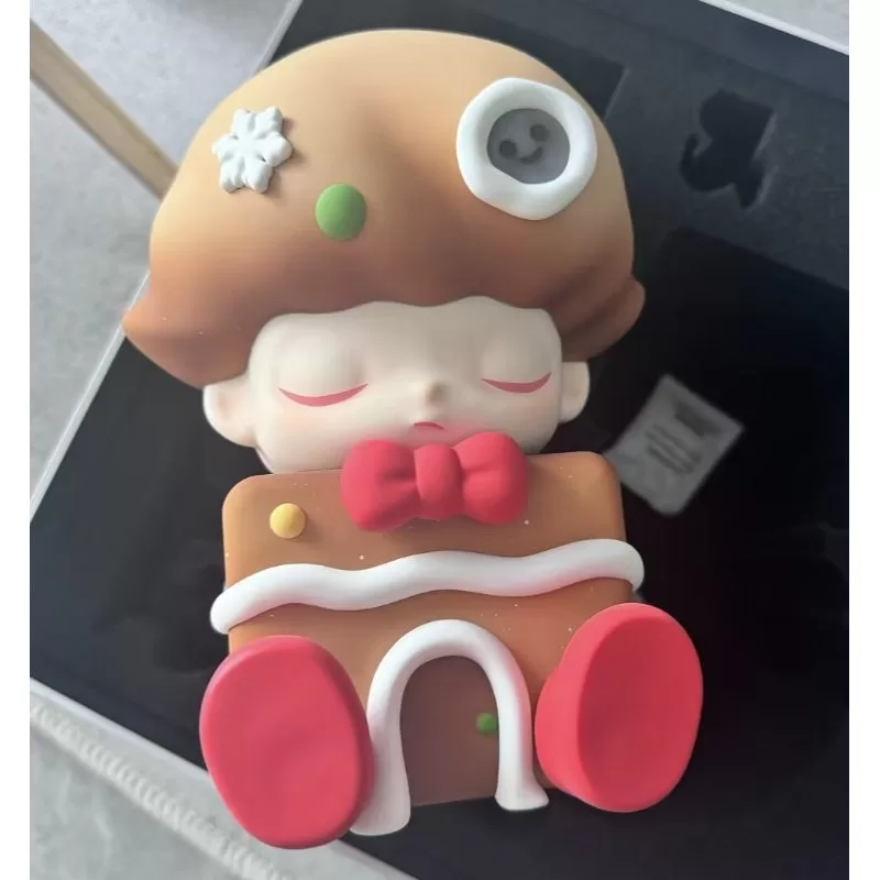 Figura limitada de caja navideña DIMOO, versión especial.