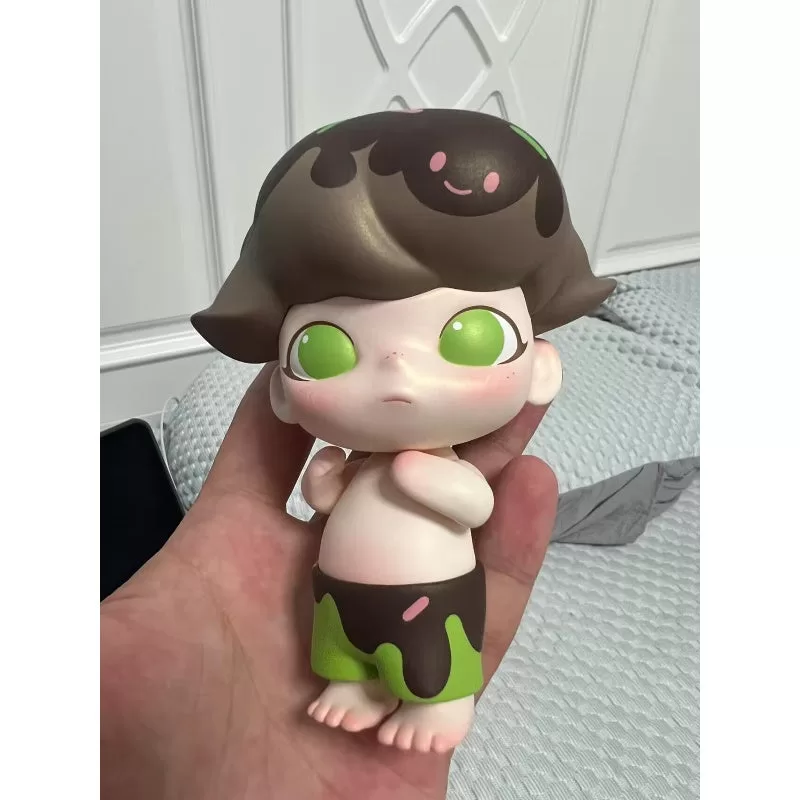 Figura limitada de chocolate matcha DIMOO