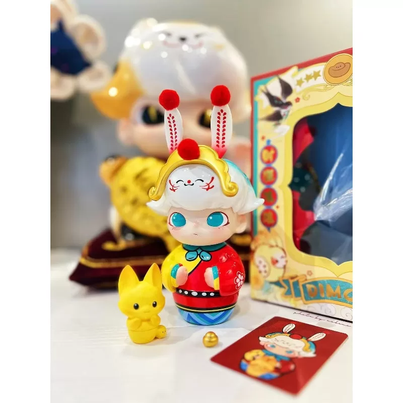 Figura limitada de conejo de muñeca rusa DIMOO