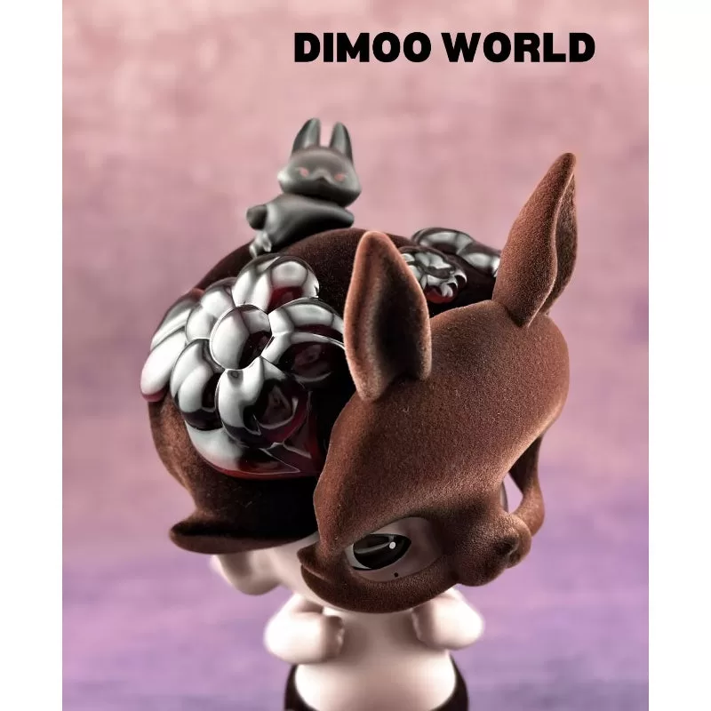 Figura limitada de conejo enojado de DIMOO Figura limitada de conejo enojado de DIMOO