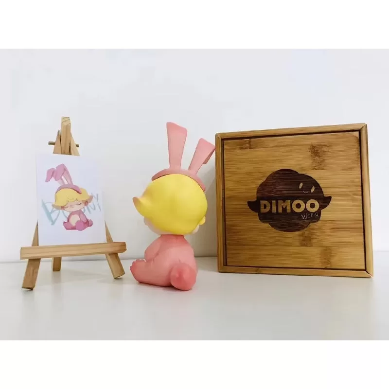 Figura limitada de conejo pijama DIMOO
