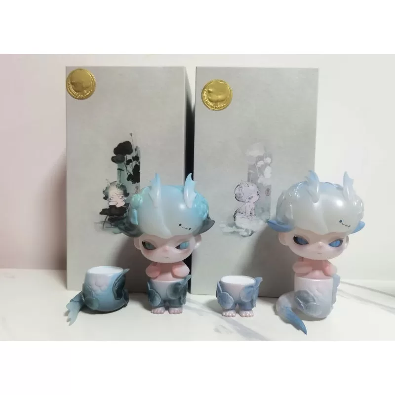 Figura limitada de los gemelos DIMOO Liu y Cui