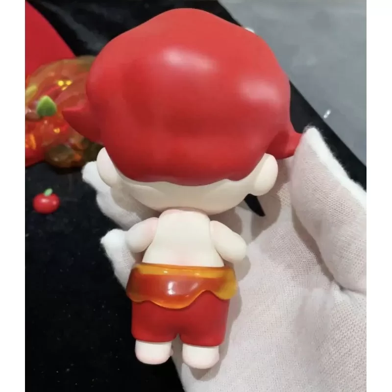 Figura limitada de manzana de Nochebuena de DIMOO Figura limitada de manzana de Nochebuena de DIMOO