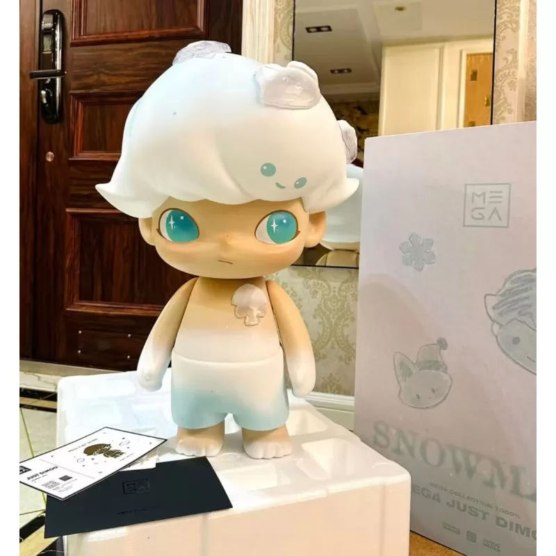 Figura limitada de muñeco de nieve MEGA Just DIMOO 1000%