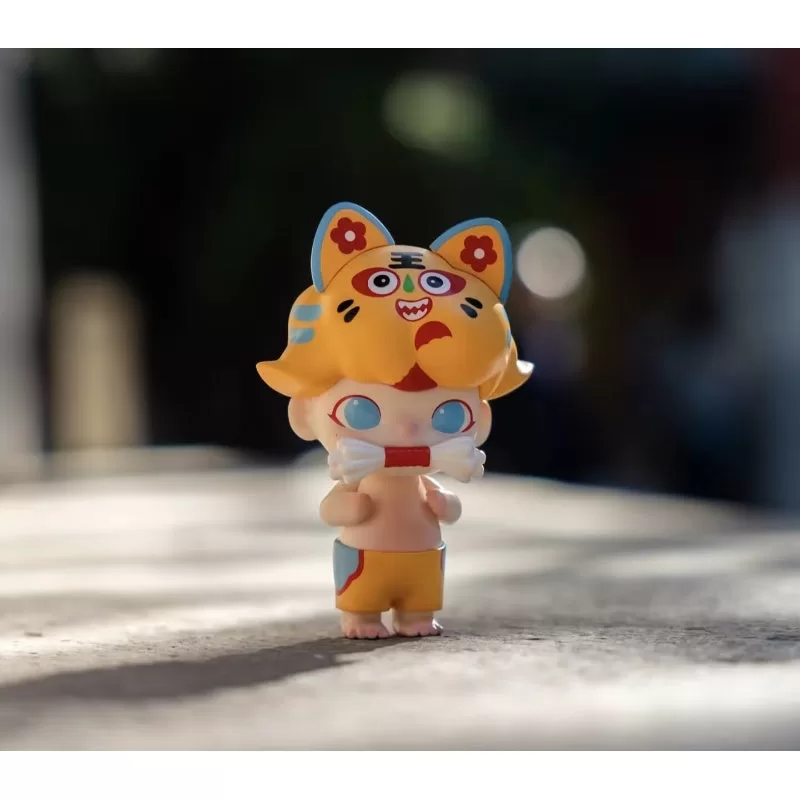 Figura limitada de tigre de tela DIMOO