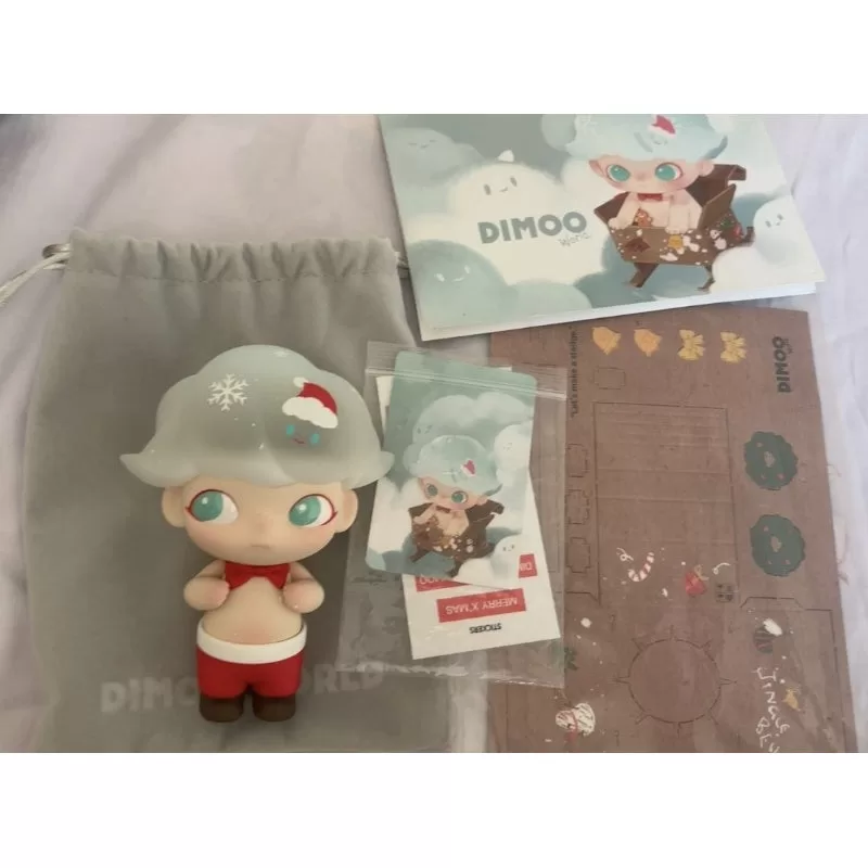 Figura limitada de trineo de cartón DIMOO