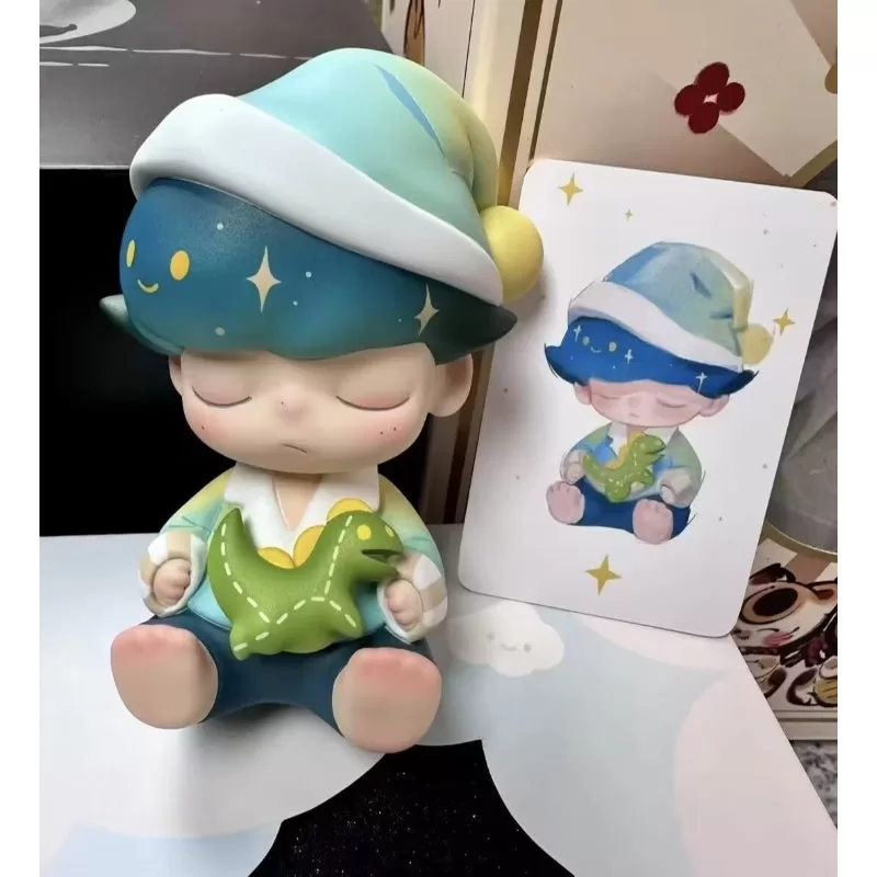 Figura limitada del dragón abrazable de la fiesta de pijamas DIMOO Figura limitada del dragón abrazable de la fiesta de pijamas DIMOO