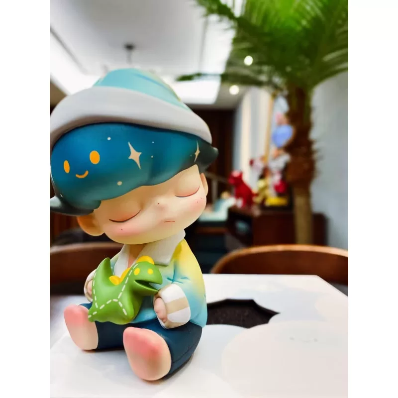 Figura limitada del dragón abrazable de la fiesta de pijamas DIMOO Figura limitada del dragón abrazable de la fiesta de pijamas DIMOO