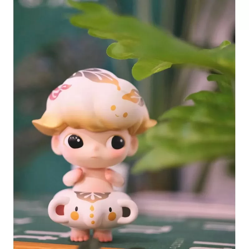 Figura limitada del elefante de la suerte de DIMOO