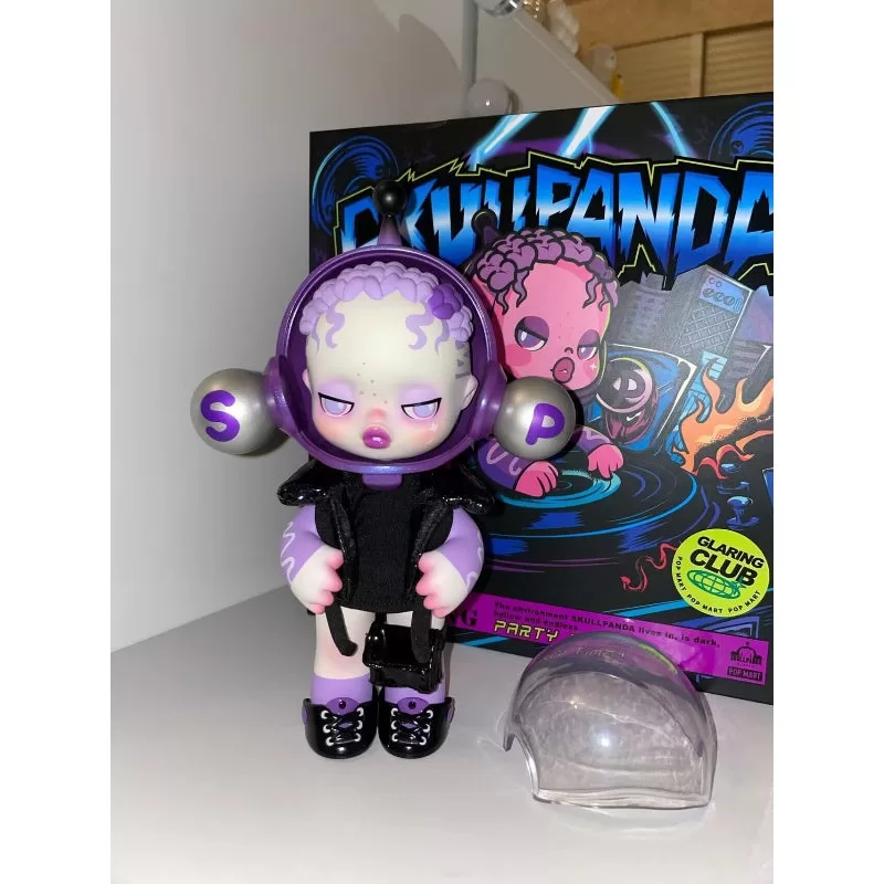 Figura limitada deslumbrante del OOTD de Skullpanda