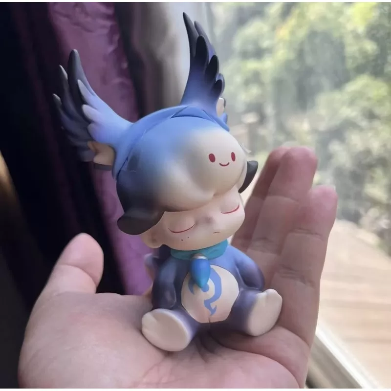 Figura limitada púrpura de DIMOO Mengqi Figura limitada púrpura de DIMOO Mengqi