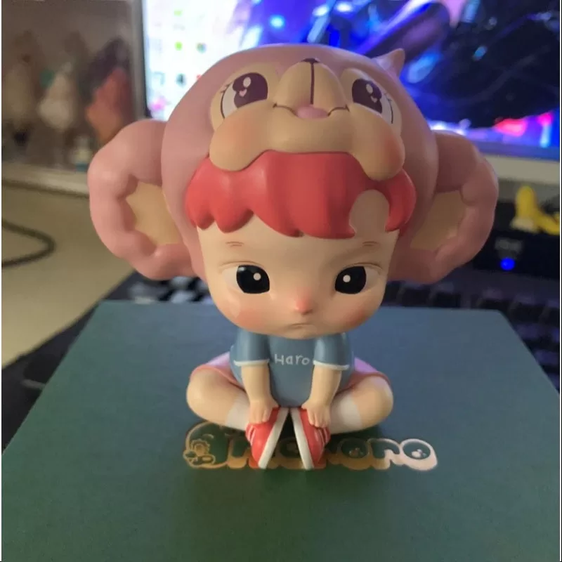 Figura rosa de Hacipupu Little HARORO, edición limitada 2021