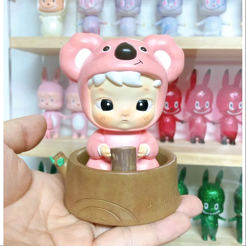 Figura rosa del pequeño koala Hacipupu, edición limitada 2021