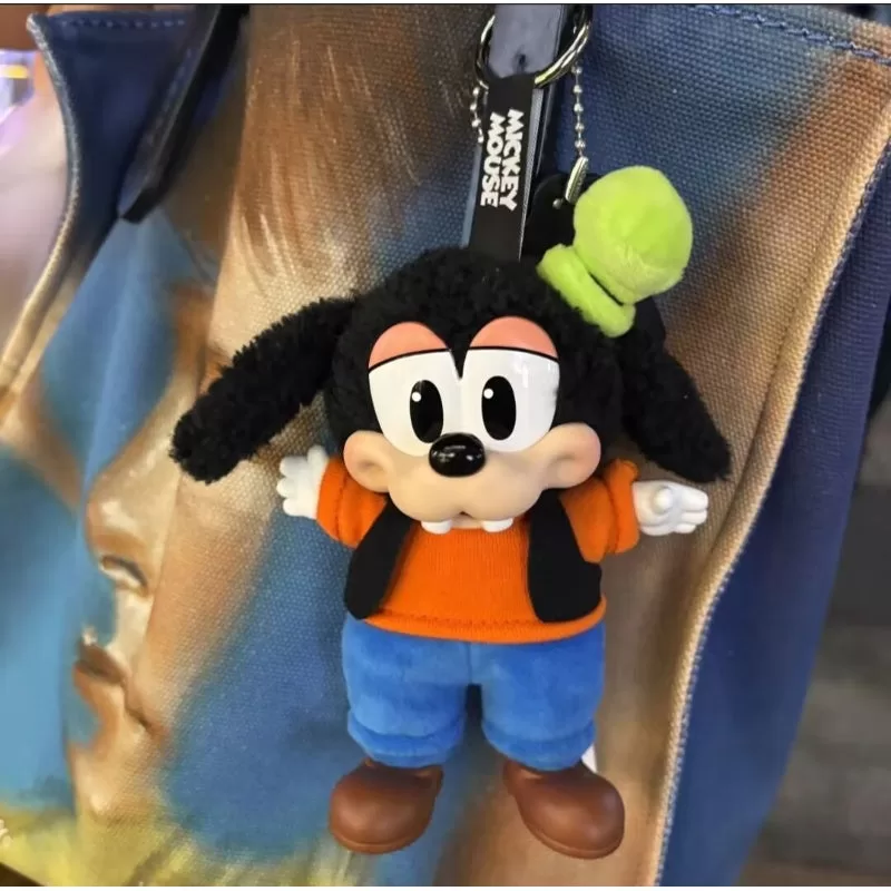 Figuras de la serie de llaveros Mickey Family Cute Together Goofy