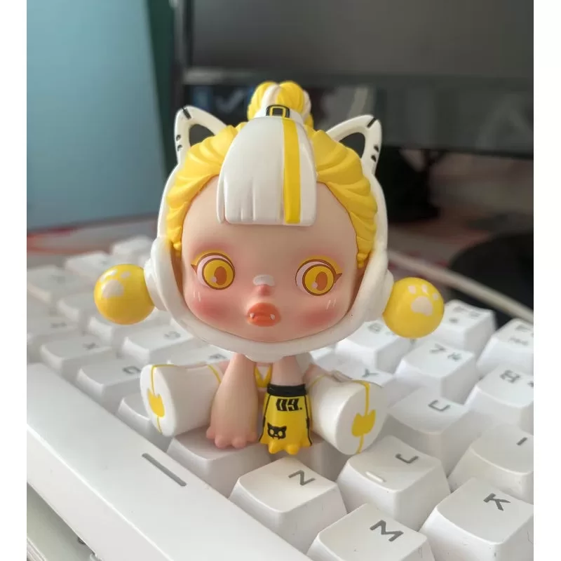 Gato mascota de la serie Ciudad de la Noche de Skullpanda