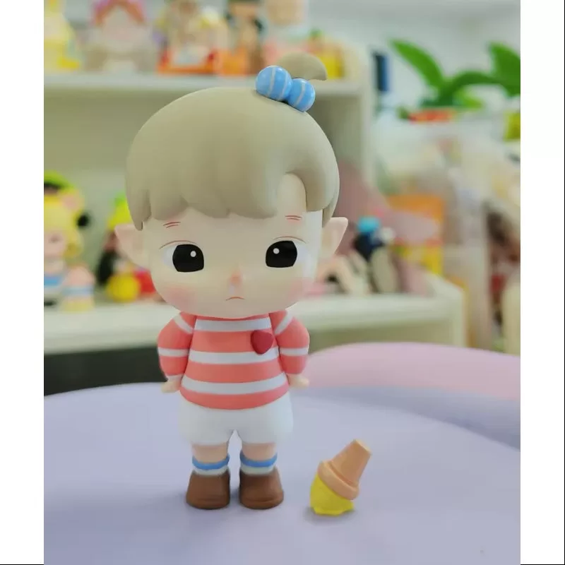 Hacipupu La serie del día del jardín de infancia El helado se cayó