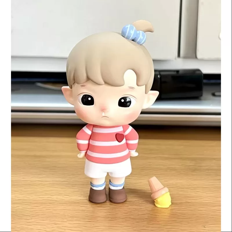 Hacipupu La serie del día del jardín de infancia El helado se cayó