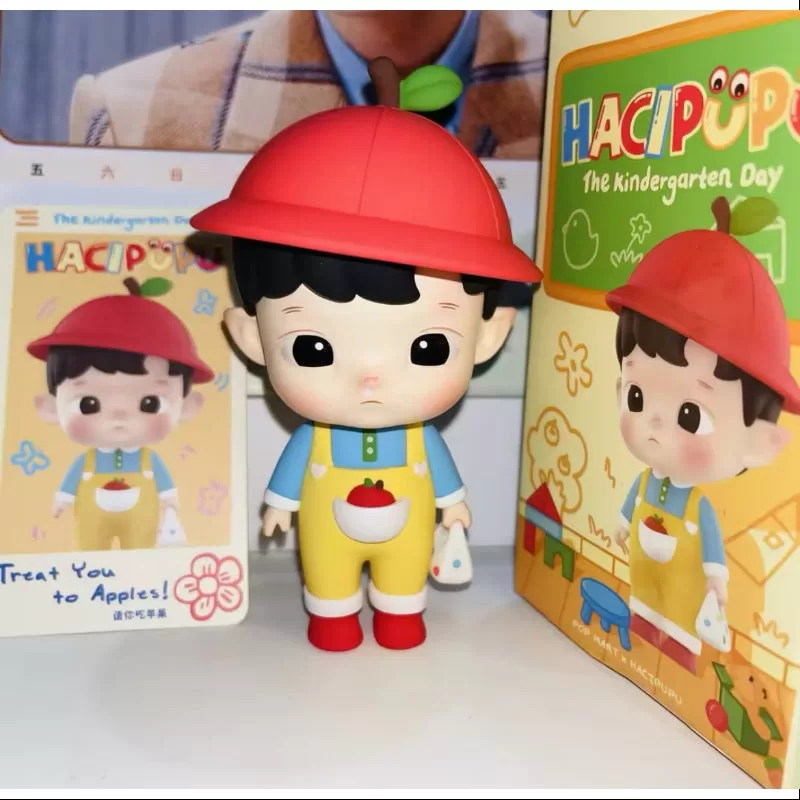 Hacipupu La serie del día del jardín de infancia Te invita a una manzana