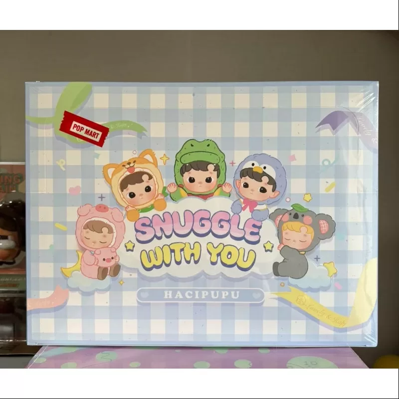 Hacipupu Snuggle With You Series Vinilo Peluche Conjunto Completo Nuevo Con Plástico